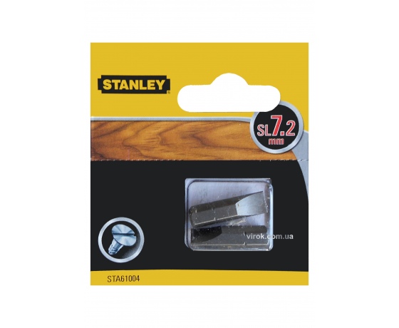 Фото 2 - Насадка викруткова STANLEY плоска SL7 х 25 мм 2 шт