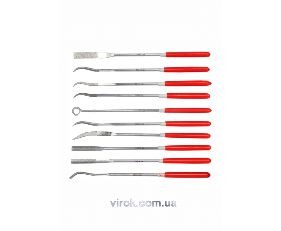 Фото 2 - Набір надфилів алмазних YATO 140/25 х 3 мм 10 шт