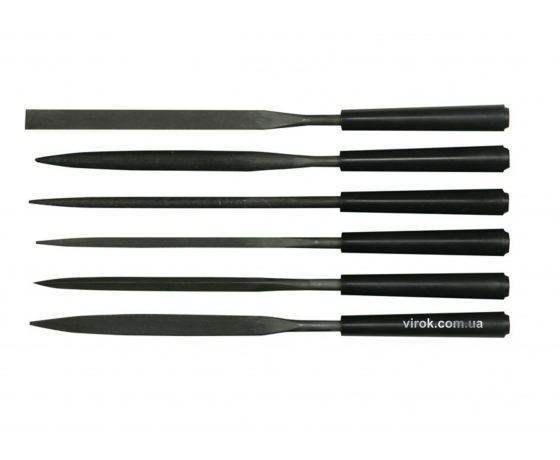 Фото 2 - Набір надфілів по металу STANLEY 150 мм 6 шт