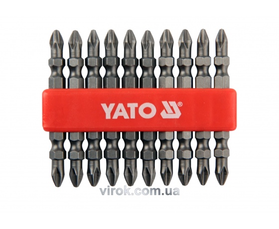 Фото 2 - Насадка викруткова двостороння YATO 1/4