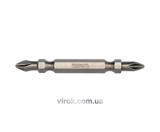 Фото 2 - Насадка викруткова двостороння YATO 1/4