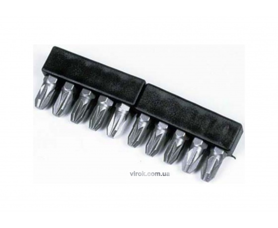 Фото 2 - Насадка викруткова VOREL хрестова PН2 х 25 мм 10 шт