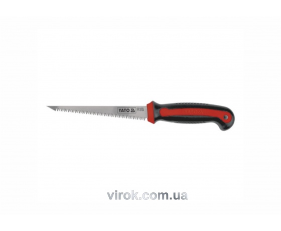 Фото 2 - Ножiвка по гіпсокартону YATO 150 мм