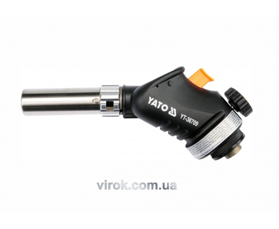 Фото 2 - Пальник газовий YATO 1.28 кВт 1600°С до балона EN 417