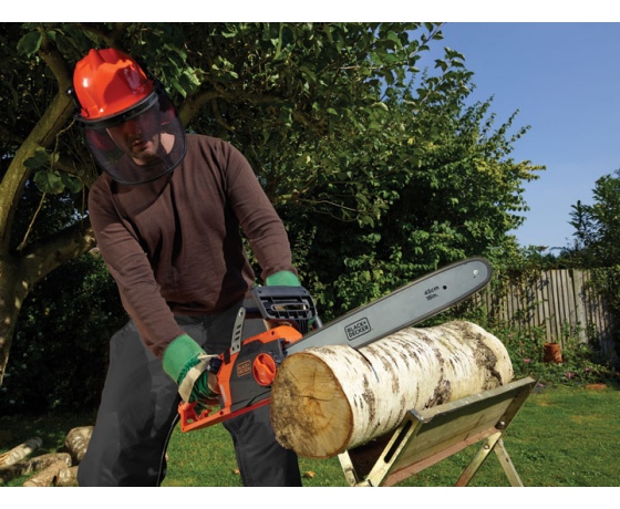 Фото 3 - Ланцюгова пила мережева Black+Decker 2200 Вт 45 см