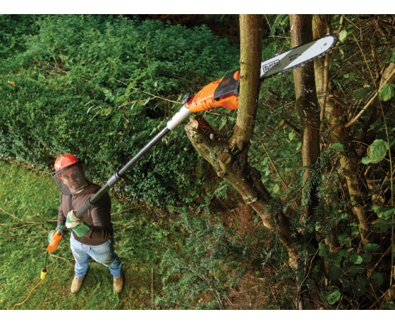 Фото 5 - Ланцюгова пила на штанзі мережева Black+Decker 800 Вт 25 см