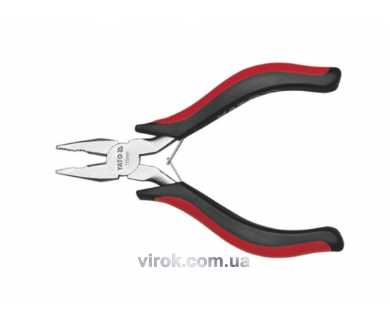 Фото 2 - Плоскогубці-міні універсальні YATO нікельовані 115 мм