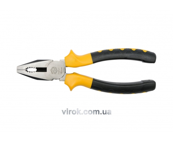 Фото 2 - Плоскогубці універсальні VOREL з ізольованими ручками 180 мм