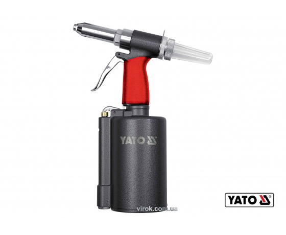 Фото 2 - Пневмозаклепочник YATO для заклепок 2.4-6.4 мм 0.99 л/хв