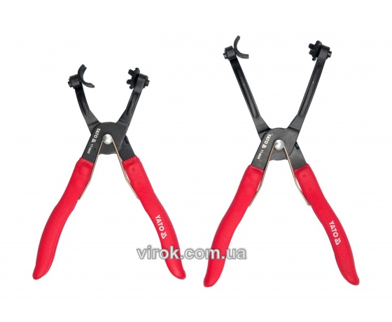 Фото 2 - Щипці для шлангів і хомутів YATO 217/254 мм 2 шт