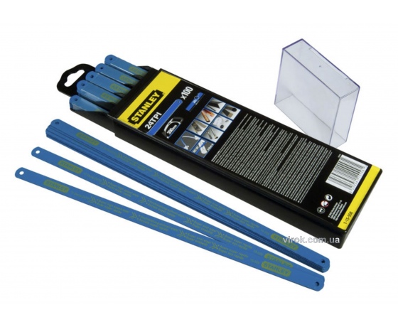 Фото 2 - Полотно по металу біметалічне для ножівки STANLEY 300 мм 24 зуба/1