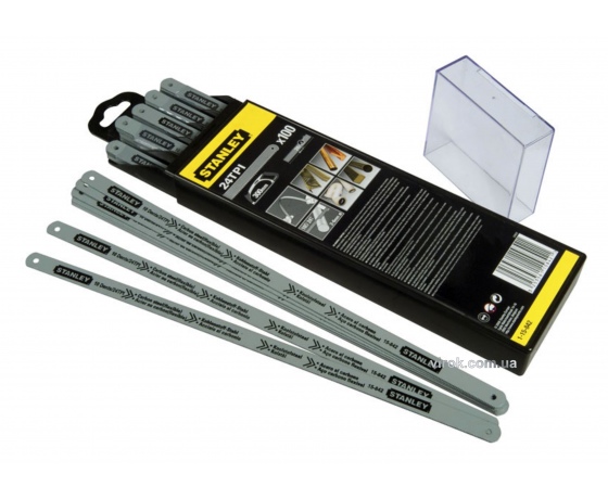 Фото 2 - Полотно по м'якому металу STANLEY 300 мм 24 зуба/1