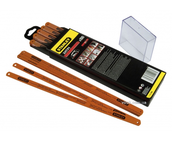 Фото 2 - Полотно по металу молібденове STANLEY 300 мм 24 зуба/1