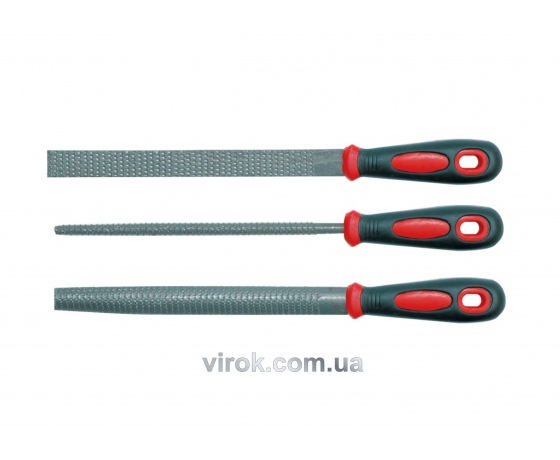 Фото 2 - Набір рашпилів VOREL 200 мм 3 шт