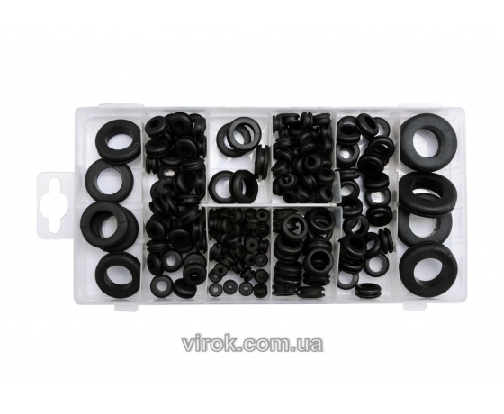 Фото 2 - Сальники гумові YATO 180 шт