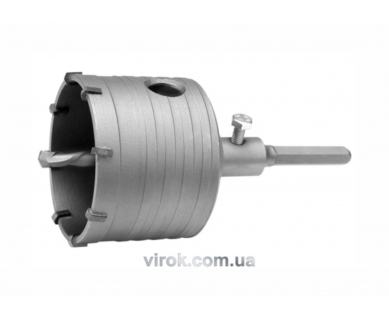 Фото 2 - Свердло коронка по бетону YATO 65 мм з шестигранним хвостовиком