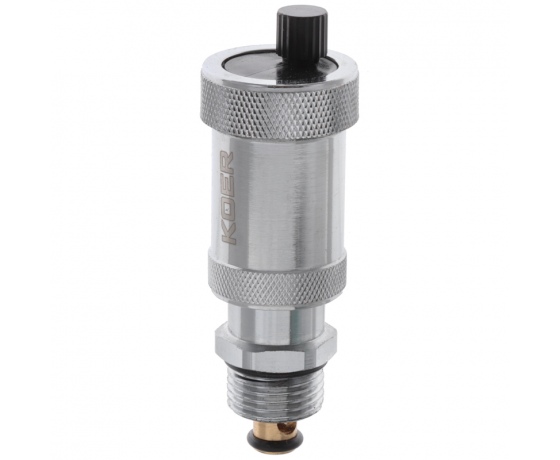 Фото 2 - Воздухоотводчик автоматический прямой с обратным клапаном 1/2” KOER KR.1254 (KR2667)