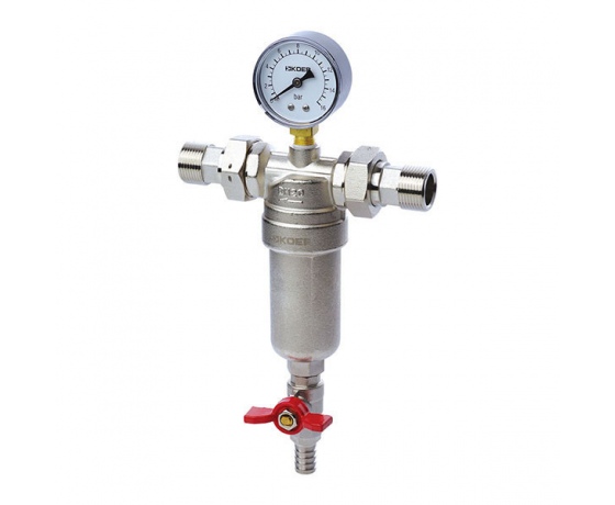 Фото 2 - Фильтр самоочистной с манометром 3/4'' KOER KR.1250 (KR2657)