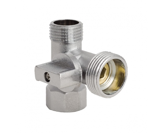 Фото 3 - Кран трехходовой 1/2Mx3/4Mx1/2F KOER KR.515 (KR0103)