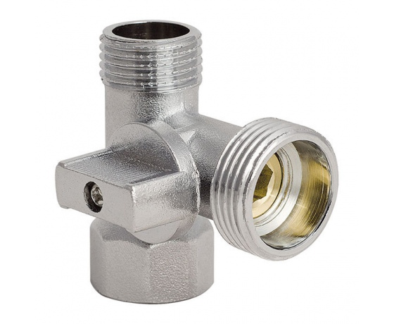 Фото 2 - Кран трехходовой 1/2Mx3/4Mx1/2F KOER KR.515 (KR0103)