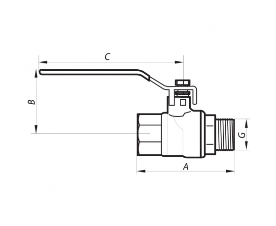 Фото 3 - Кран шаровый 3/4