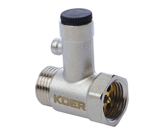 Фото 2 - Предохранительный клапан для бойлера 1/2” KOER KR.1039 (KR2674)