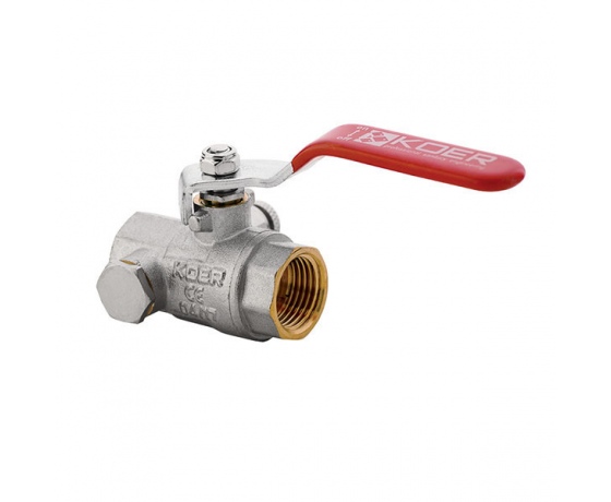 Фото 2 - Кран шаровый с дренажем и воздухоотводчиком 3/4