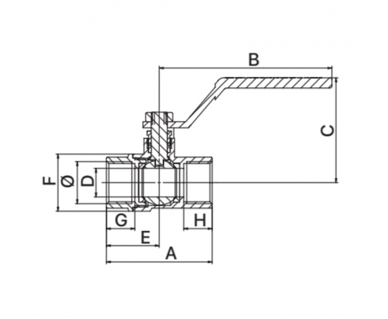 Фото 4 - Кран шаровый 1/2