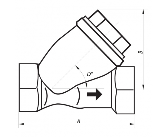 Фото 4 - Фильтр грубой очистки 1/2