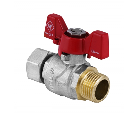 Фото 2 - Кран шаровый с накидной гайкой 1/2