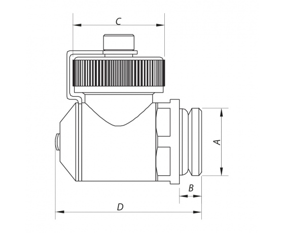 Фото 3 - Кран сливной 1/2” KOER KR.1038 (KR2673)