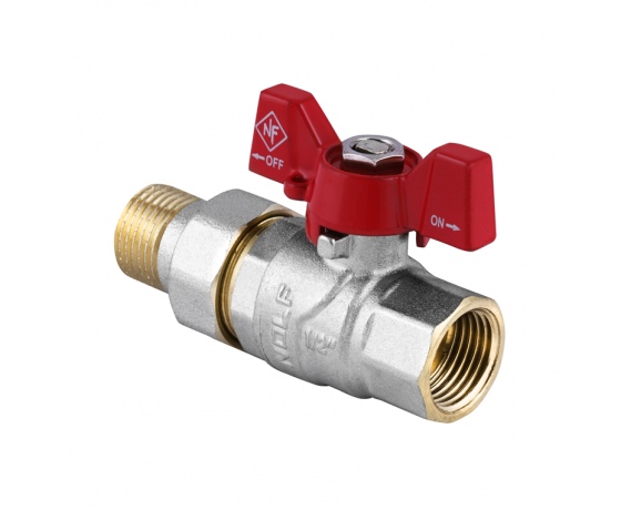 Фото 2 - Кран шаровый с американкой 1/2