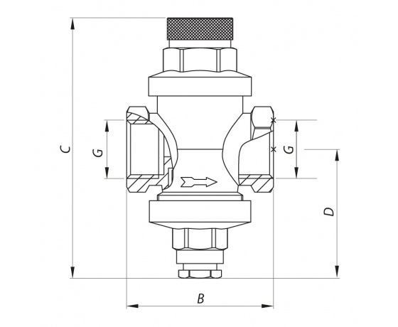 Фото 4 - Редуктор давления KOER KR.1252 3/4” (KR2664)