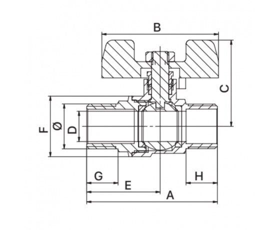 Фото 4 - Кран шаровый 1