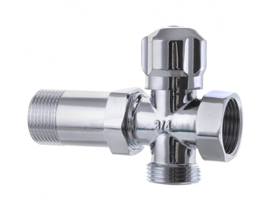 Фото 3 - Кран трехходовой 3/4x3/4x3/4 KOER KR.521 (KR0148)