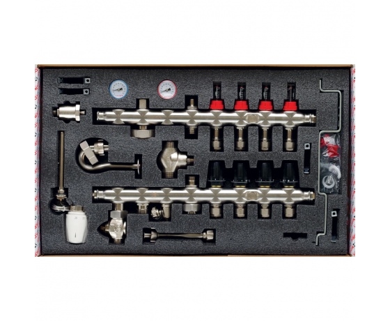 Фото 3 - Коллектор со встроенным смесит. узлом KOER KR.S1012-4 1