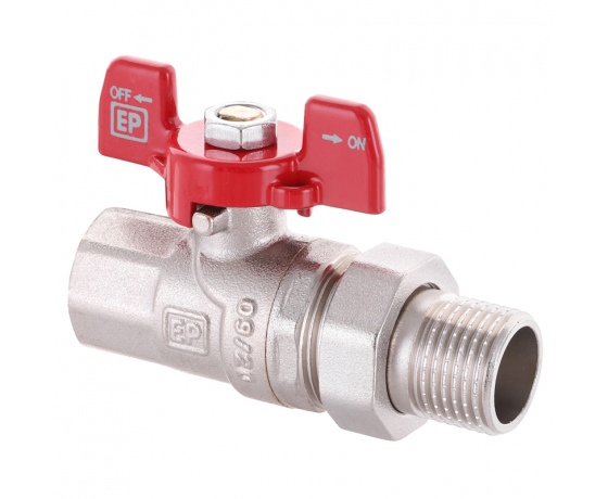 Фото 4 - Кран с американкой 1/2