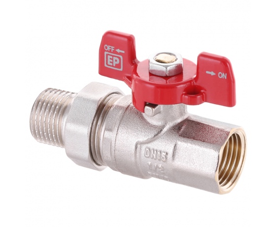 Фото 2 - Кран с американкой 1/2