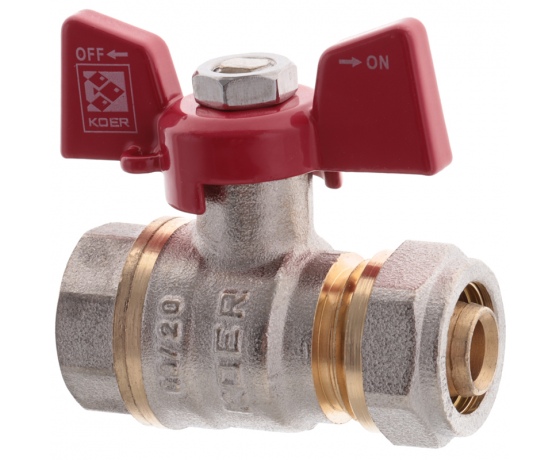 Фото 2 - Кран шаровый KOER WING 20x3/4F (KR.352) (LL1660)