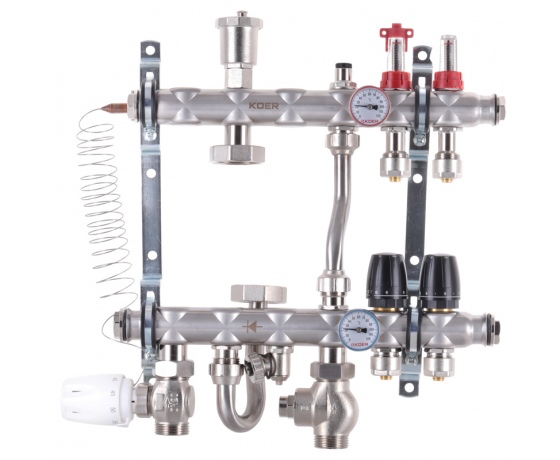 Фото 2 - Коллектор со встроенным смесит. узлом KOER KR.S1012-2 1