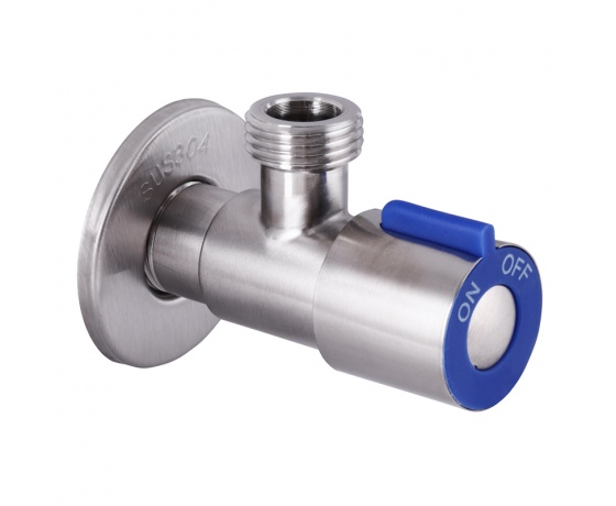 Фото 2 - Кран для подключения сантехприборов (красный) ZERIX VAL-01 (ZX3175)