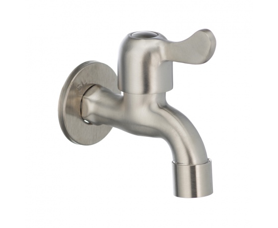 Фото 2 - Кран для холодной воды 1/2 MIXXUS BIB-01 (нерж. сталь) (SS0050)