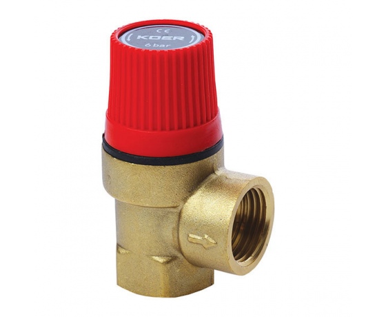Фото 2 - Предохранительный клапан 6BAR KOER KR.1260 (KR2681)