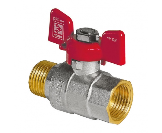 Фото 2 - Кран шаровый KOER 1