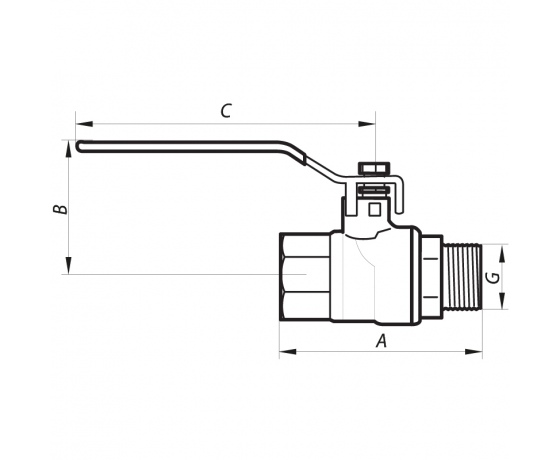 Фото 3 - Кран шаровый 1-1/2