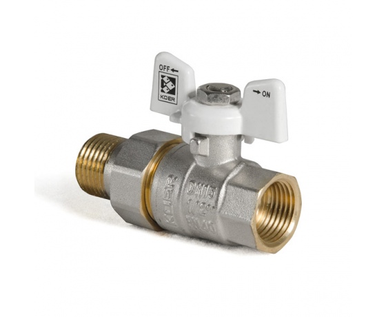 Фото 3 - Кран с американкой 1/2