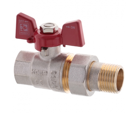 Фото 3 - Кран с американкой 1/2