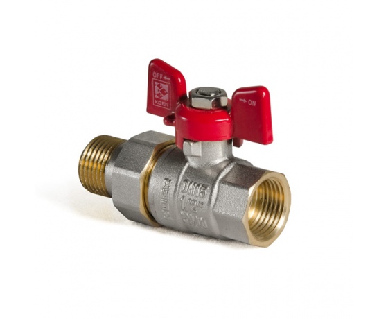 Фото 4 - Кран с американкой 1/2