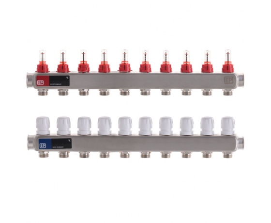 Фото 2 - Коллекторный блок с расxодомерами EUROPRODUCT EP.S1110-10 1