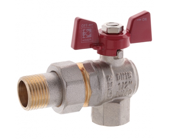 Фото 2 - Кран с американкой 1/2